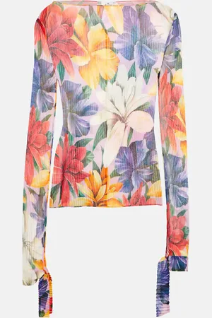Etro Floral-printed top