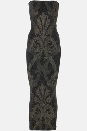 Wolford X Etro lamÃ© jacquard midi dress