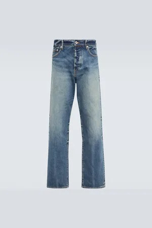 Kenzo Asagao high-rise straight jeans