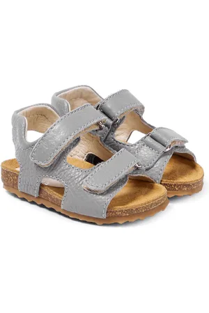 Il gufo Baby leather sandals
