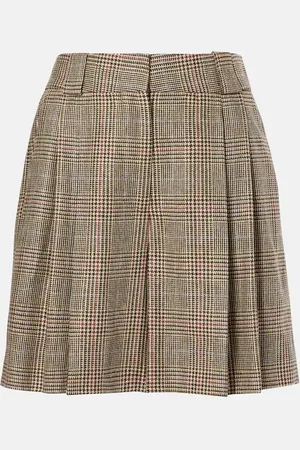 Blazé Milano Checked silk shorts