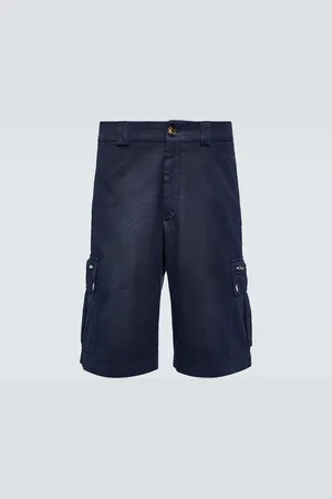 Brunello Cucinelli Cotton gabardine cargo shorts