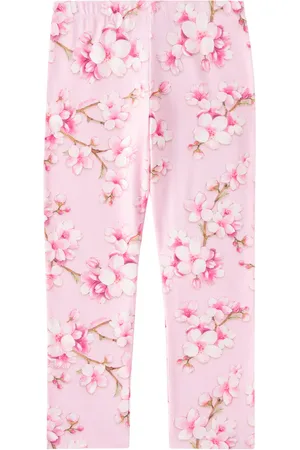 MONNALISA Cotton-blend leggings