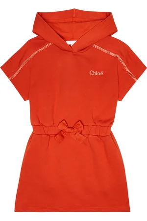 Chloé Hooded cotton minidress