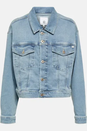 AG Jeans Maya cropped denim jacket
