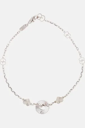Gucci Icon 18kt white gold charm bracelet