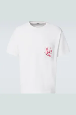 BODE Embroidered Hoop cotton T-shirt
