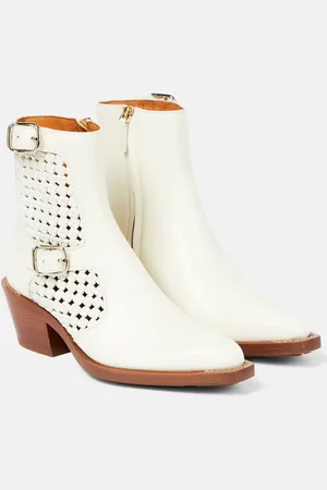 Chloé Nellie leather ankle boots