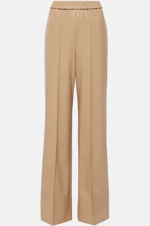 Wolford High-rise faux leather wide-leg pants