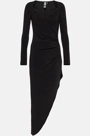 Norma Kamali Asymmetric midi dress