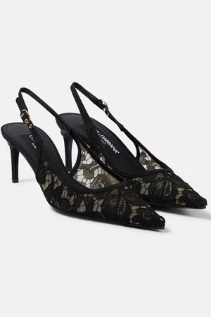 Dolce & Gabbana Lace slingback pumps