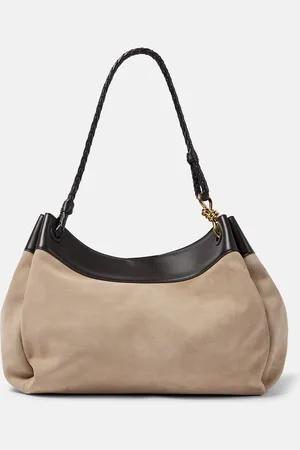Bottega Veneta Parachute Knot Maxi suede tote bag