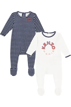 Kenzo Baby set of 2 cotton-blend onesies