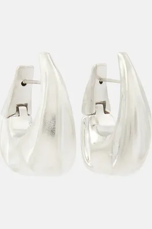 Khaite Olivia hoop earrings