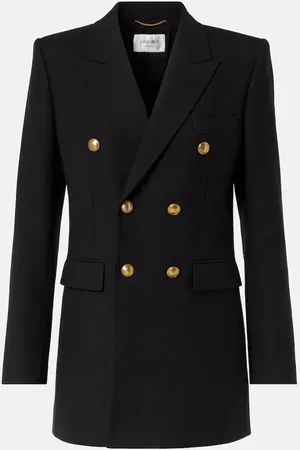 Saint Laurent Wool gabardine blazer