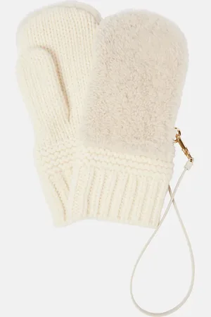 Miu Miu Shearling gloves