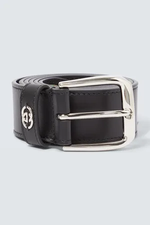 Gucci GG leather belt