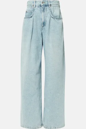 Marant Etoile Rachelle mid-rise wide-leg jeans