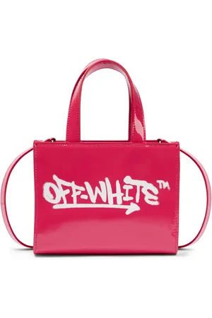 OFF-WHITE Graffiti logo shoulder bag