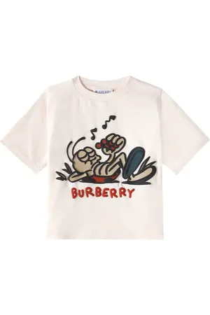 Burberry Logo printed cotton T-shirt