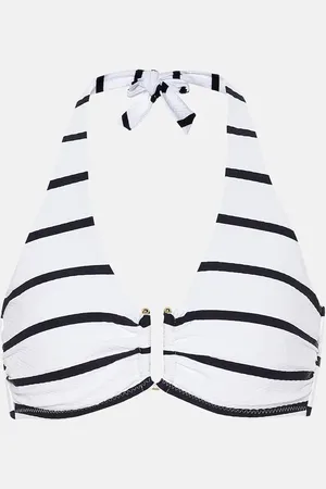 Heidi Klein Core striped bikini top