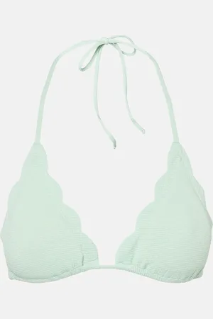 Marysia Broadway scalloped bikini top
