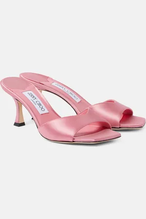Jimmy Choo Skye 70 satin mules