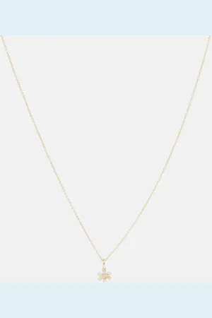Sydney Evan 14kt necklace with diamonds