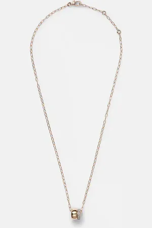Pomellato Iconica 18kt gold necklace with diamonds