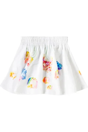 Molo Barbera floral cotton skirt