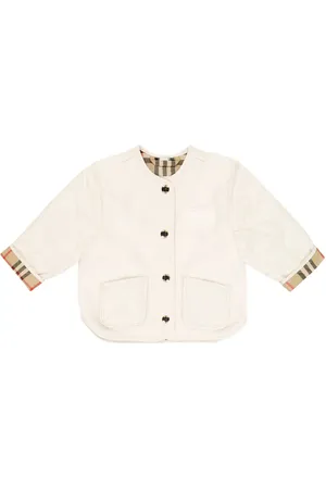 Burberry Baby faux shearling jacket