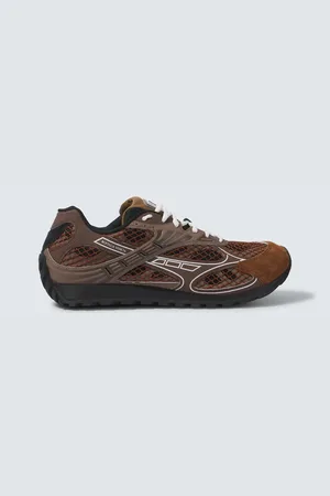 Bottega Veneta Orbit suede-trimmed sneakers