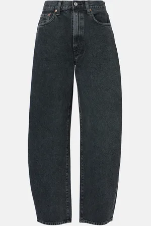AGOLDE Balloon mid-rise barrel-leg jeans