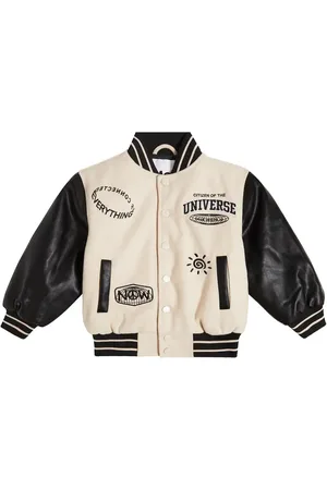 Molo Hani wool-blend varsity jacket