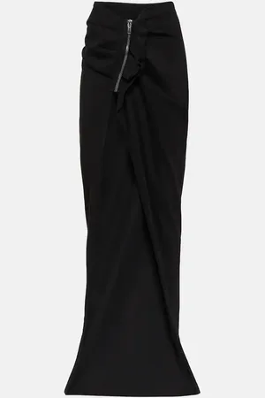 Rick Owens DRKSHDW cotton maxi skirt