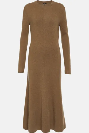 Joseph Cashmere-blend midi dress