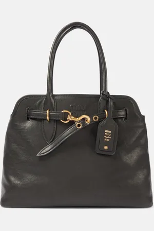 Miu Miu Aventure Medium leather tote bag