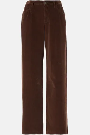 The Row Eglitta corduroy wide-leg pants