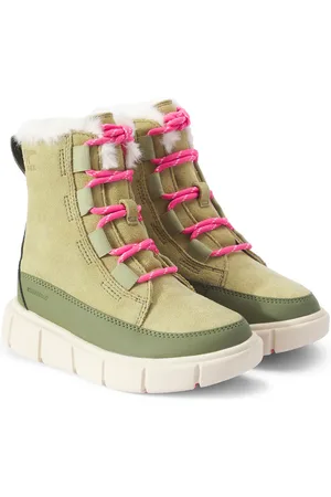 sorel Explorer III Lace suede snow boots
