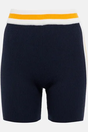 The Upside Norfolk Lucia ribbed-knit shorts