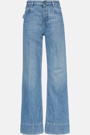 Bottega Veneta Mid-rise wide-leg jeans