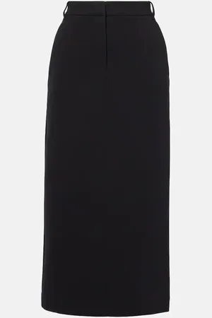 Max Mara Como cotton-blend pencil skirt