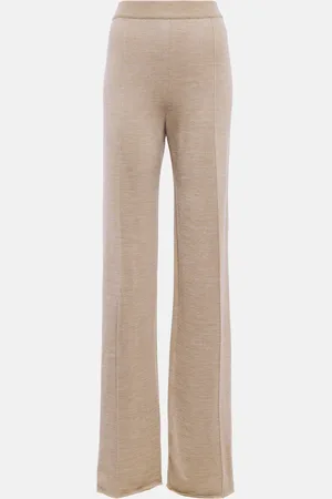The Row Egle knitted wide-leg pants