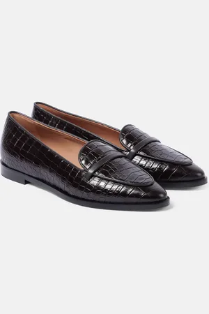 MALONE SOULIERS Barry embossed leather loafers