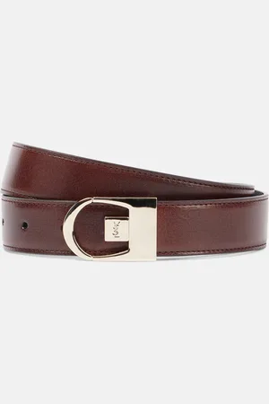 Saint Laurent Reversible leather belt