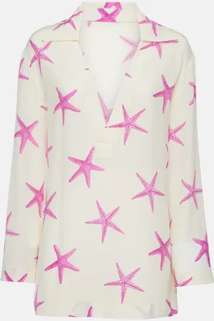 VALENTINO Printed silk shirt