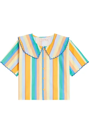 Tiny Cottons Striped cotton poplin shirt