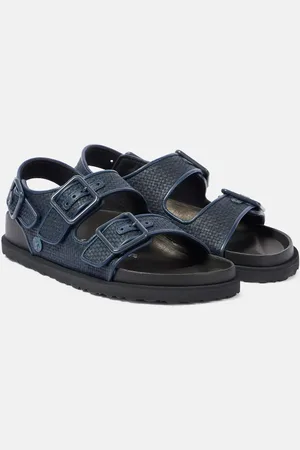 Birkenstock Milano Luxe raffia sandals
