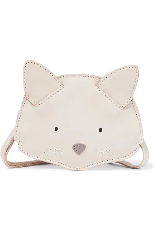 Donsje Britta Cat nubuck leather shoulder bag