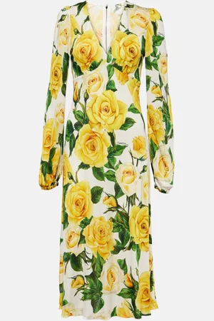 Dolce & Gabbana Floral midi dress
